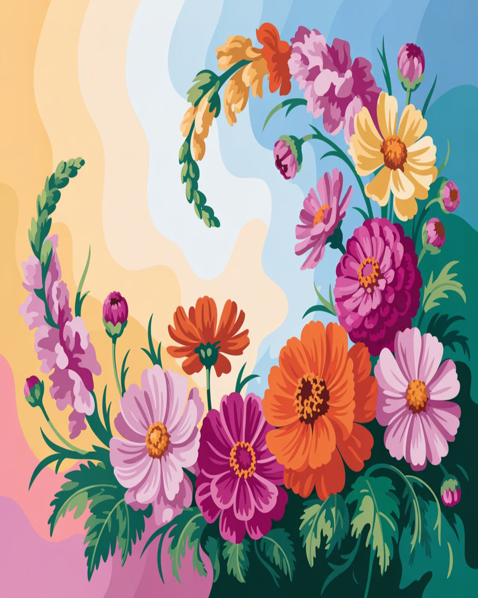Whimsical Bloom Dance